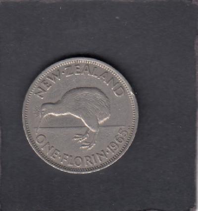 Beschrijving: 1 Florin  KIWI BIRD